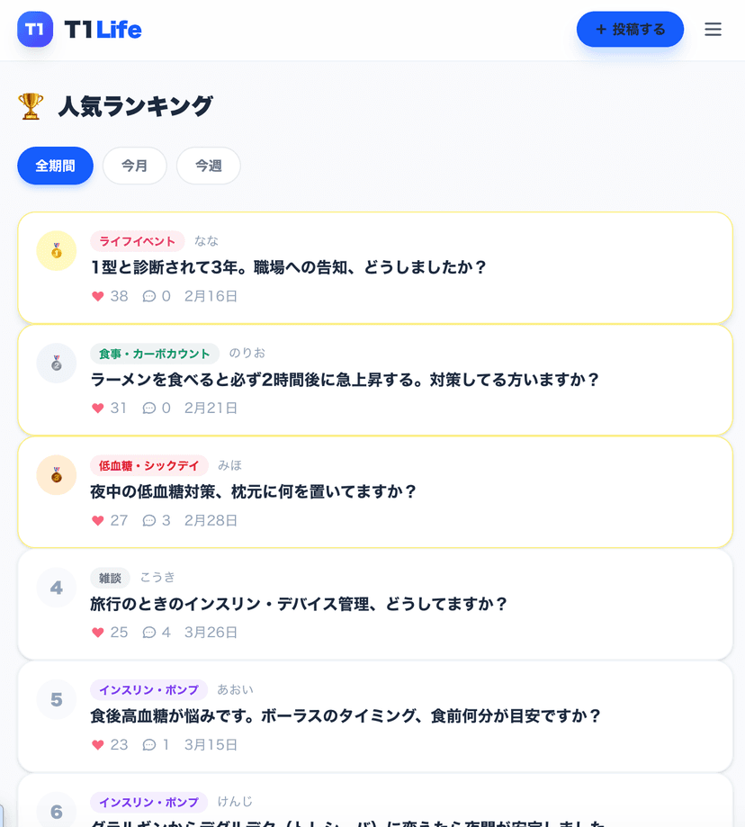 T1Life スクリーンショット 3
